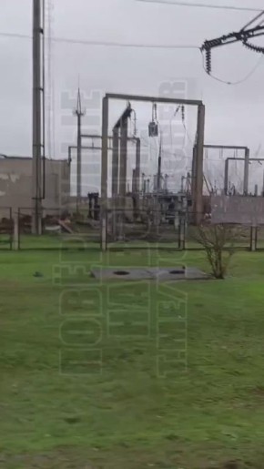 Прилёты БПЛА «Герань-2» по подстанции в районе села Софиевка Одесской области накануне