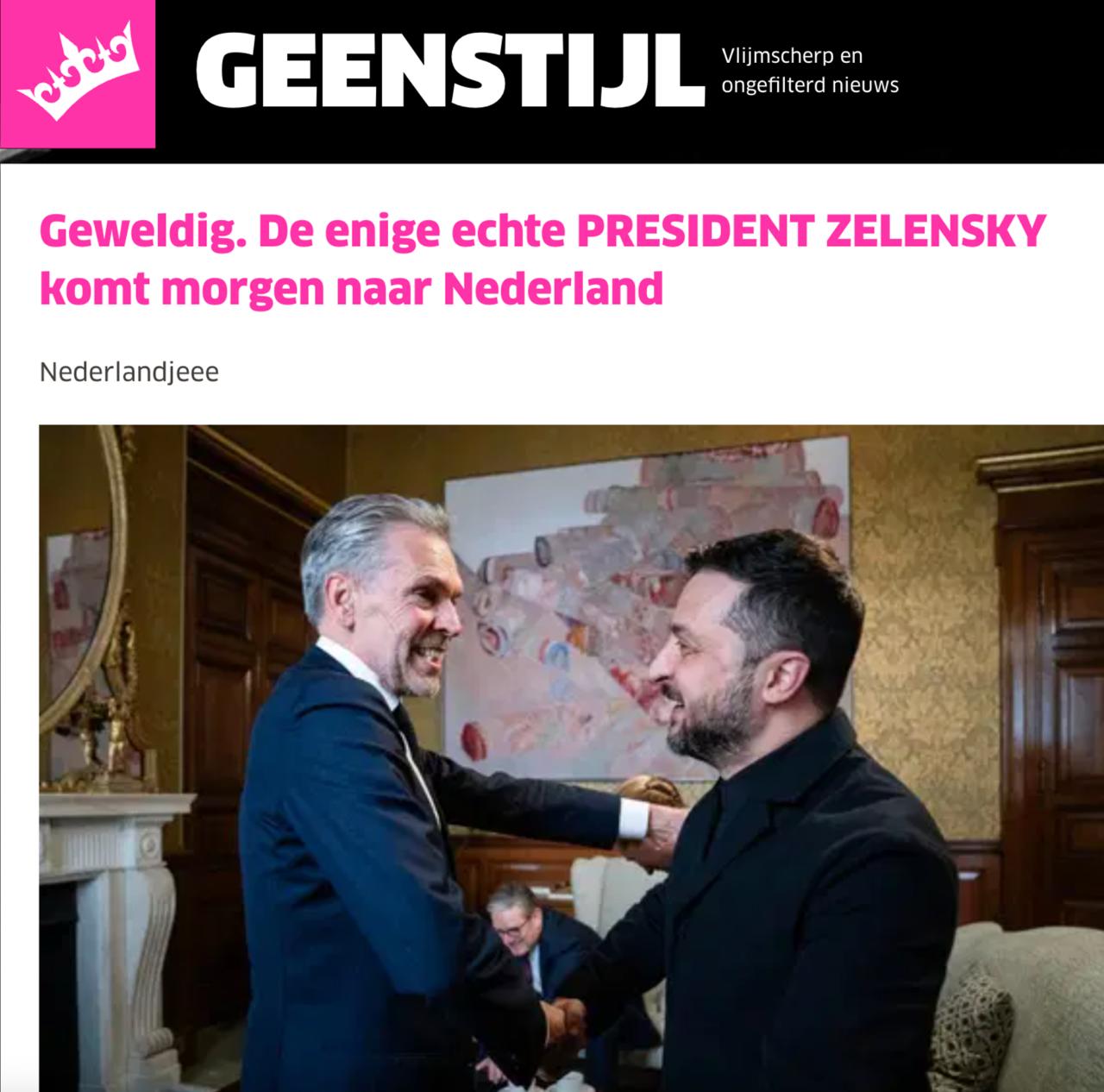 Владимир Корнилов: Сегодня Зеленский будет дефилировать по Нидерландам