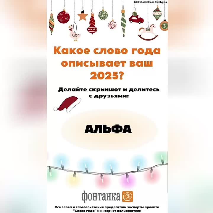 Узнали, согласны? Опубликован полный список кандидатов на звание главного слова 2025 года