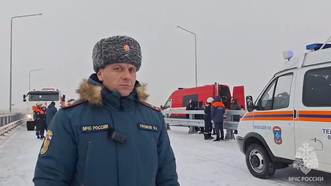 Комментирует заместитель начальника #МЧС_Петербурга Игорь Улубиков