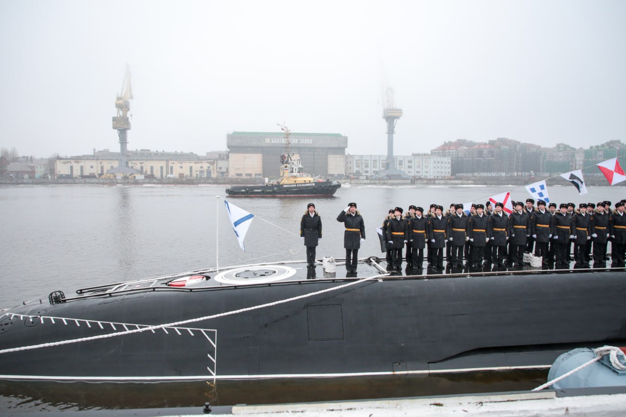 Балтийский флот пополнился еще одной подводной лодкой Балтийский флот пополнился еще одной подводной лодкой