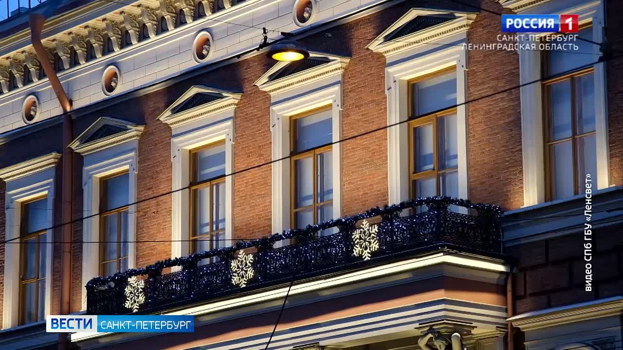 Дом Пашкова на Литейном проспекте получил художественную подсветку
