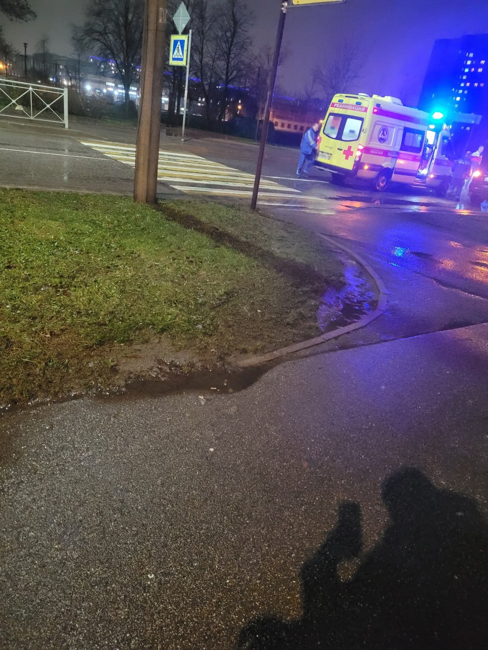 Двое петербуржцев пострадали в результате ДТП в Красносельском районе