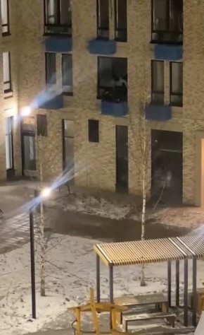 Три брата-акробата в Химках решили спуститься из многоэтажки по корзинам для кондиционеров