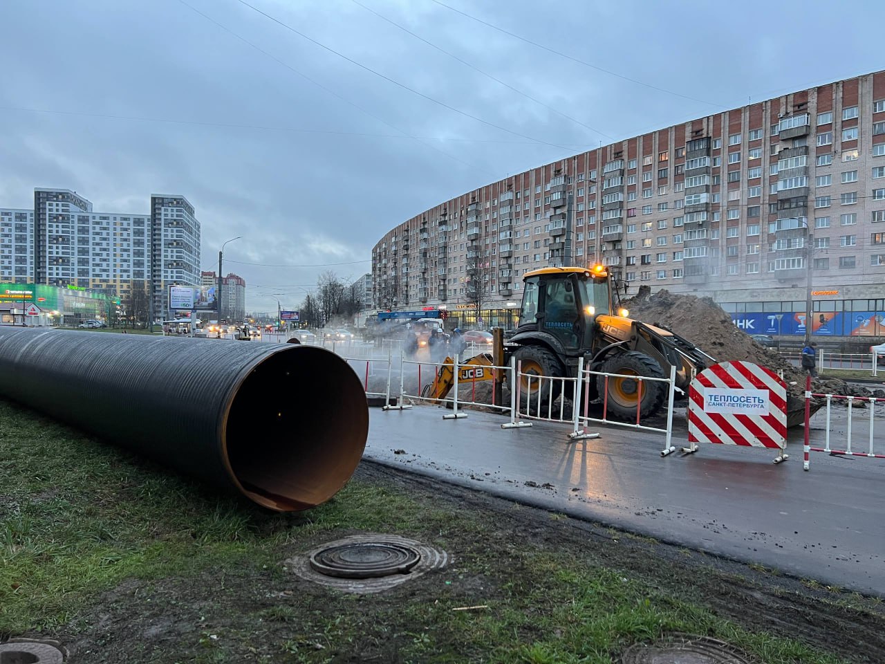 Ветхие трубы заставили поежиться петербуржцев из Невского района и Кудрово Ветхие трубы заставили поежиться петербуржцев из Невского района и Кудрово