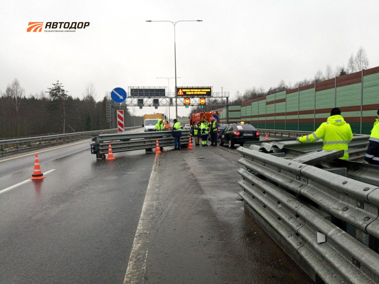 На М-11 «Нева» отработали алгоритмы действий при ДТП На М-11 «Нева» отработали алгоритмы действий при ДТП