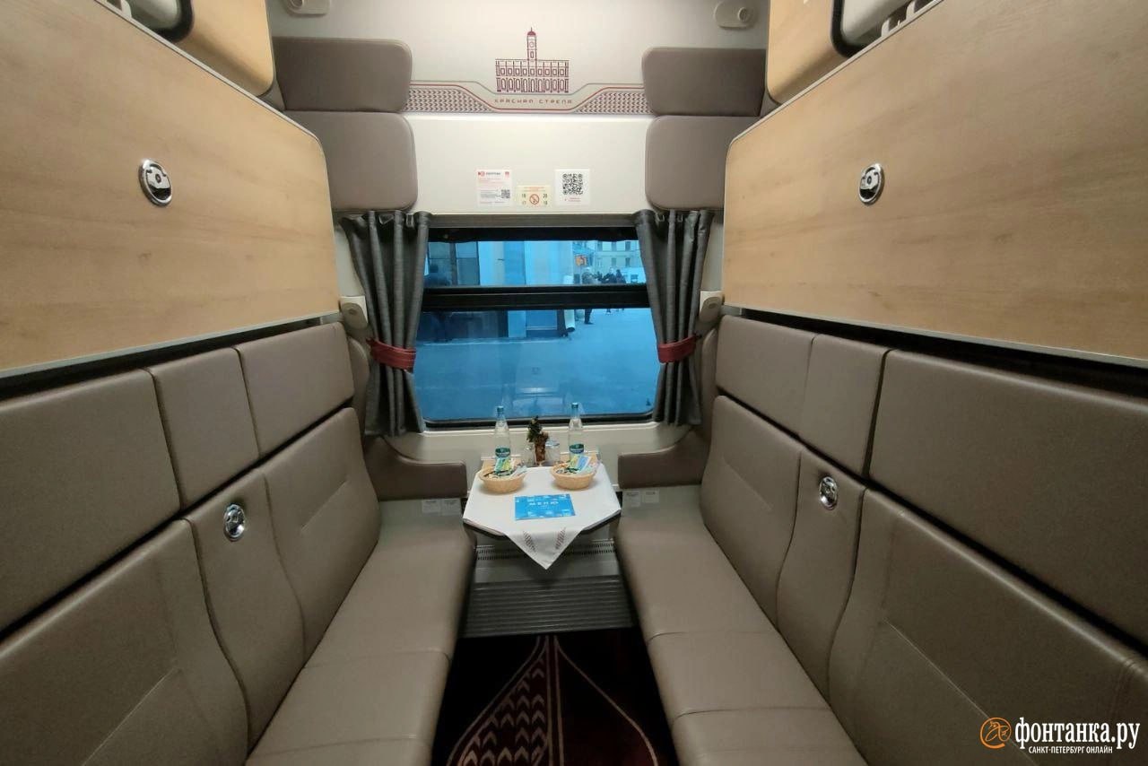 Та самая «Красная стрела», которая повезет петербуржцев в Москву в Новогодние, изнутри Та самая «Красная стрела», которая повезет петербуржцев в Москву в Новогодние, изнутри