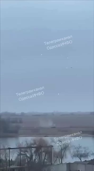 Момент поражения Геранью моста в Маяках на трассе «Одесса - Рени»