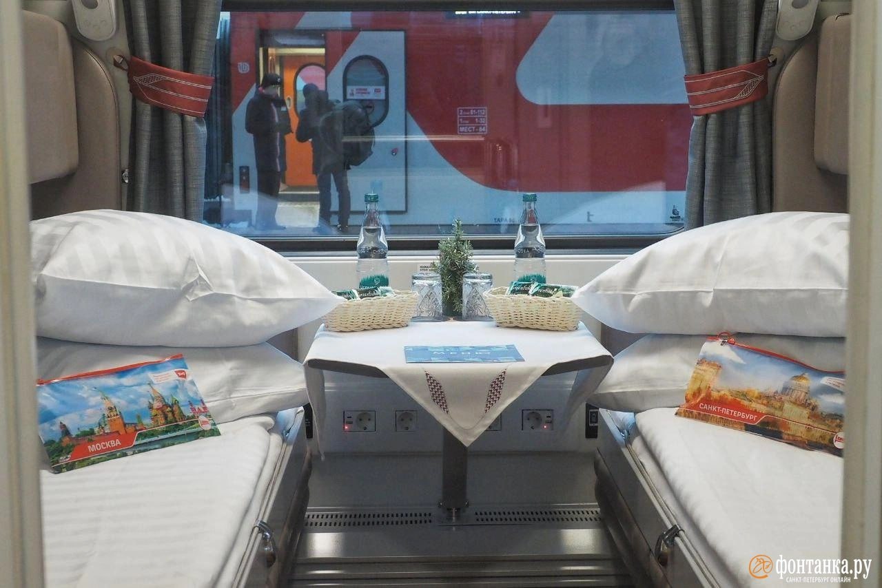 Та самая «Красная стрела», которая повезет петербуржцев в Москву в Новогодние, изнутри Та самая «Красная стрела», которая повезет петербуржцев в Москву в Новогодние, изнутри