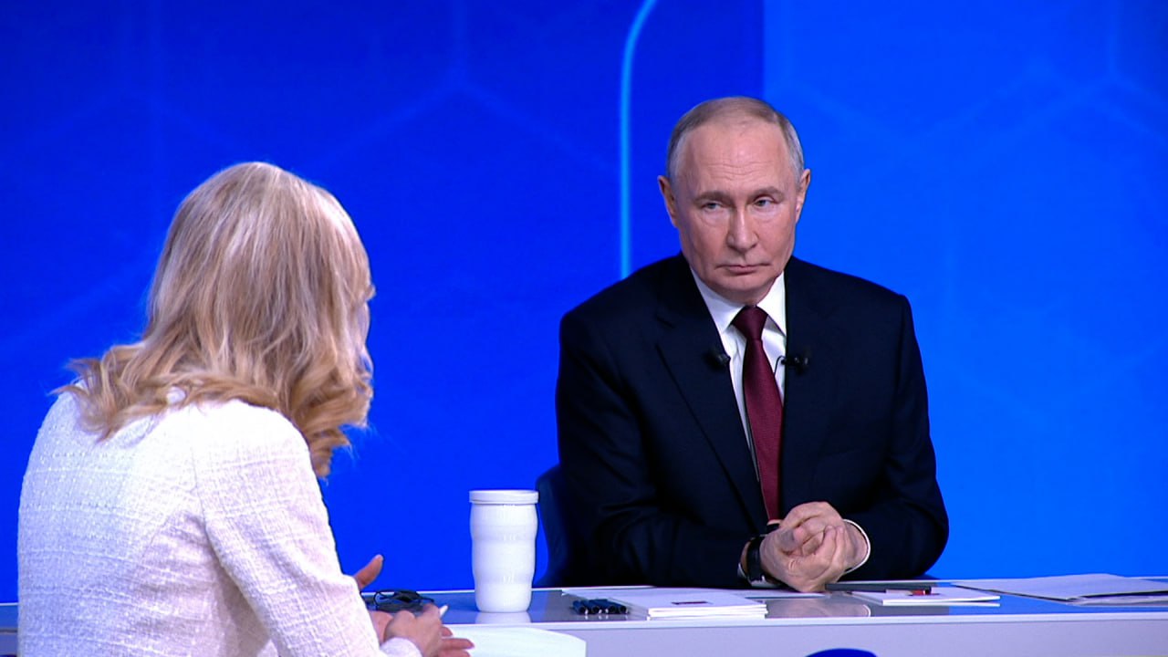 Президент России Владимир Путин про успехи российской армии: