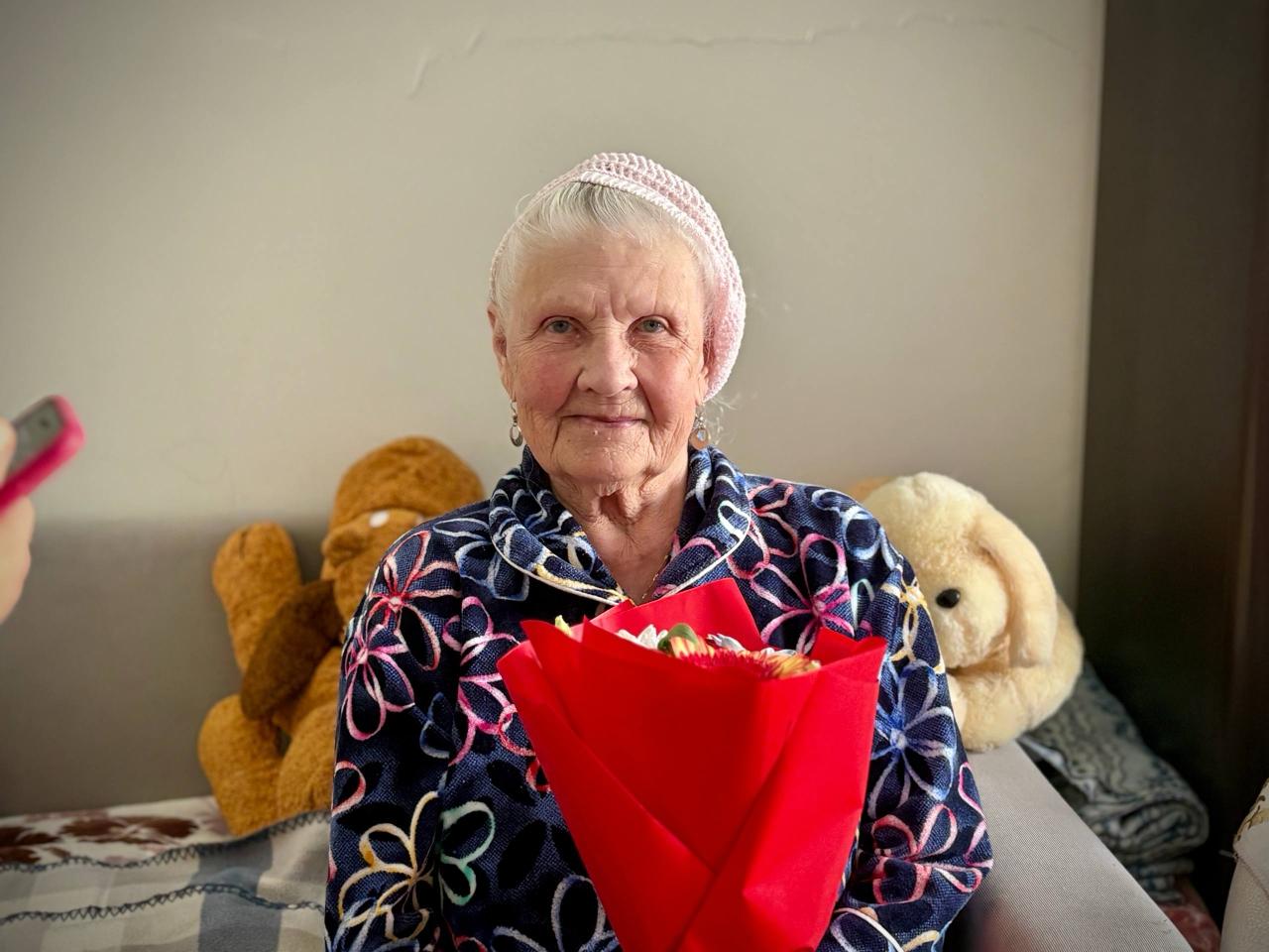 Ольга Войлочникова из Кудрово отметила 95-летие