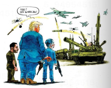 «Мир? Я могу добиться этого!» Датская газета Politiken так видит перспективы мирного процесса на Украине