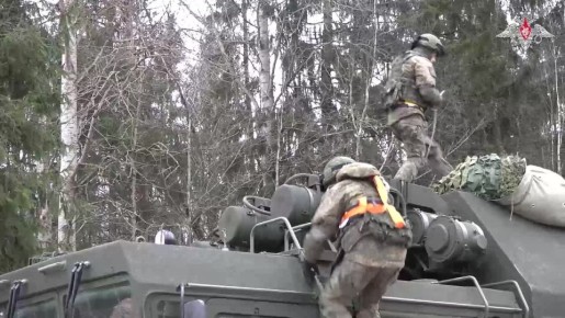 "Орешники" — на боевом дежурстве в Белоруссии