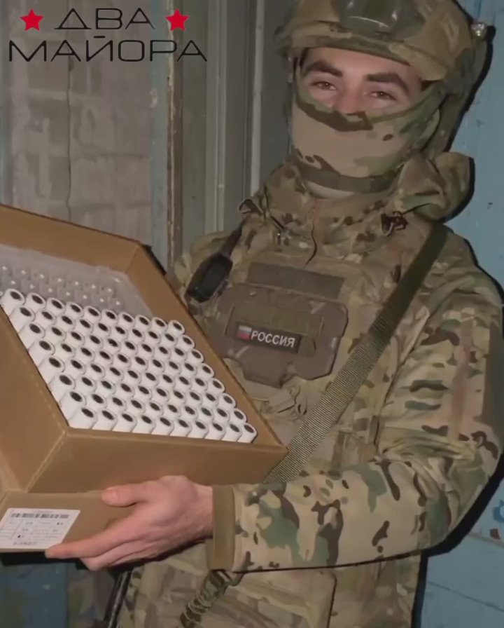 Два майора: Батарейки, закупленные благодаря помощи читателей канала, уже расходятся по подразделениям