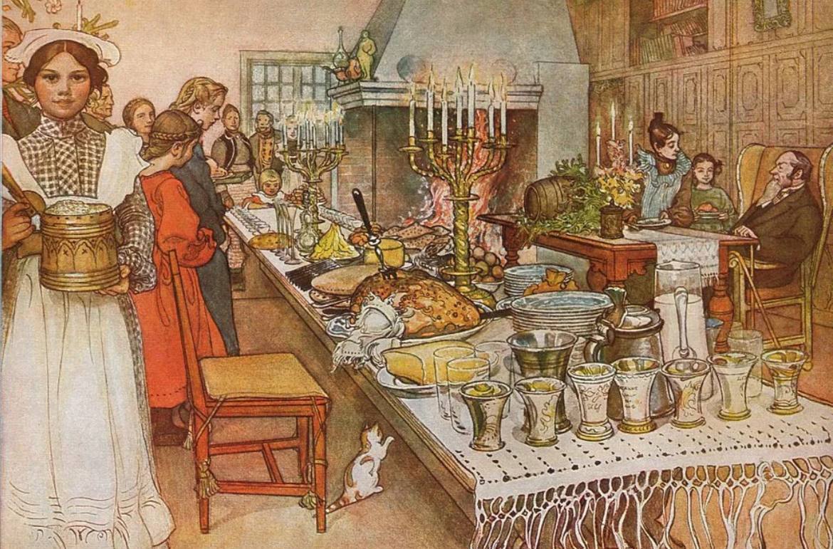 Рождественский стол в царской России: как праздновали и что подавали к столу Рождественский стол в царской России: как праздновали и что подавали к столу
