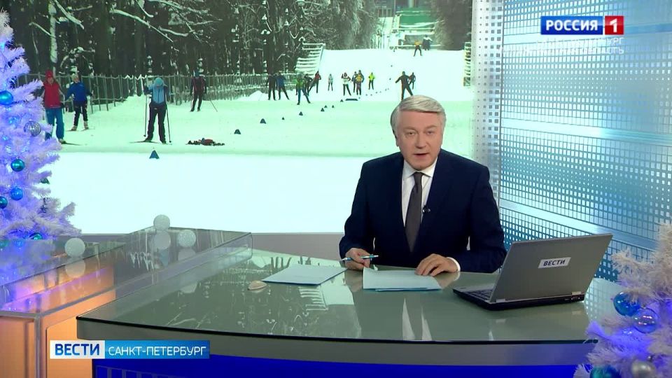 В Приморском парке Победы открыли новую лыжную трассу