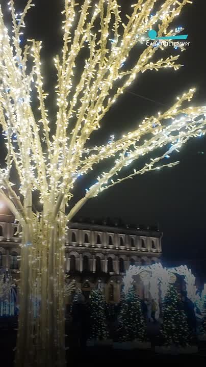 Северная столица сегодня в своем фирменном стиле — морозный и слегка хмурый