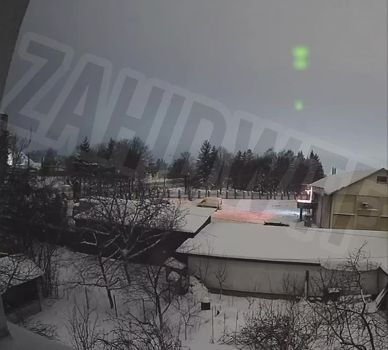 Еще кадры прилета "Орешника"