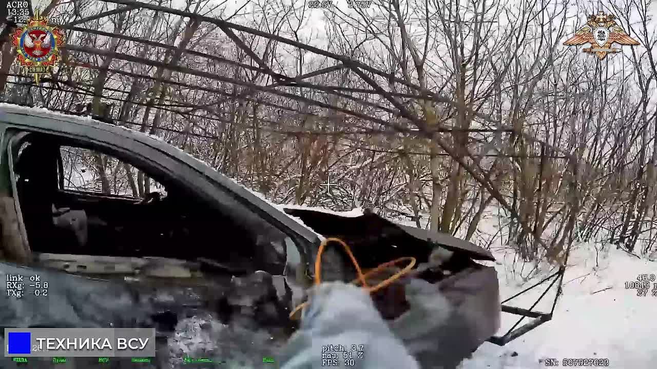 На Константиновском направлении «Охотник» выжигает технику ВСУ