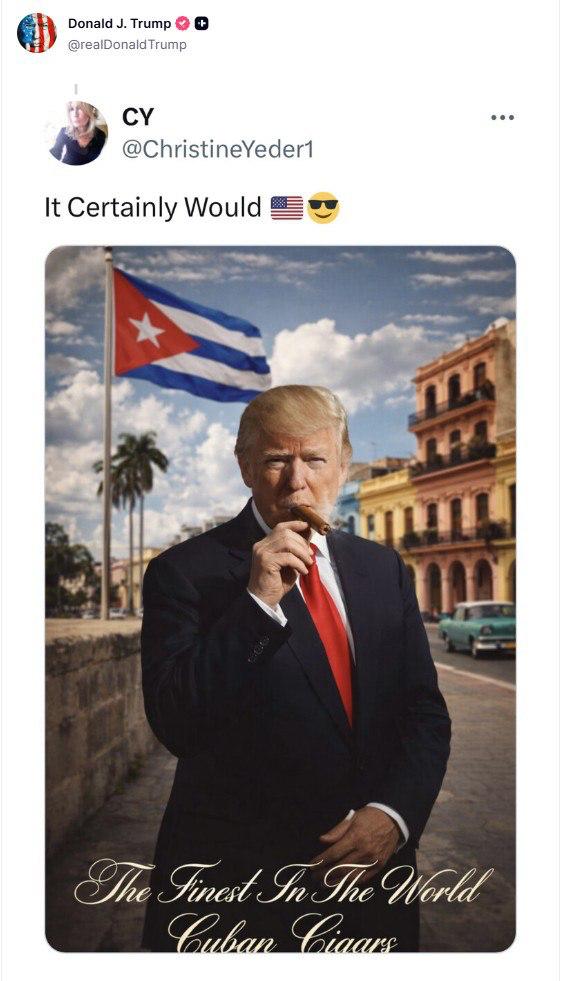 «Никогда в последнее время ни одна великая нация не действовала с таким бескорыстием, как мы проявили на Кубе. Мы освободили остров от испанского ига. Затем мы искренне сделали все возможное, чтобы помочь кубинцам в создании...