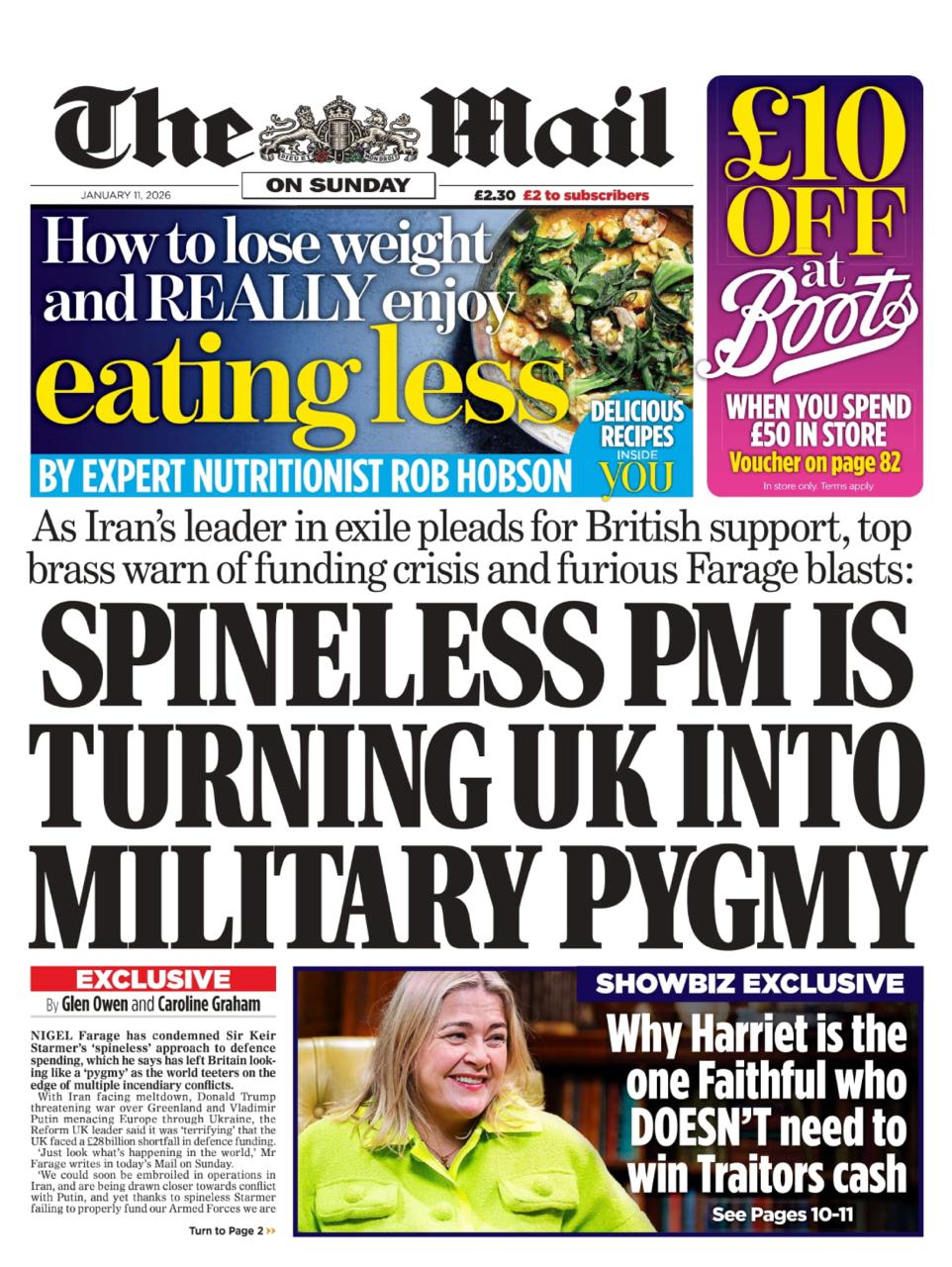 «Бесхребетный премьер превращает Британию в военного пигмея»