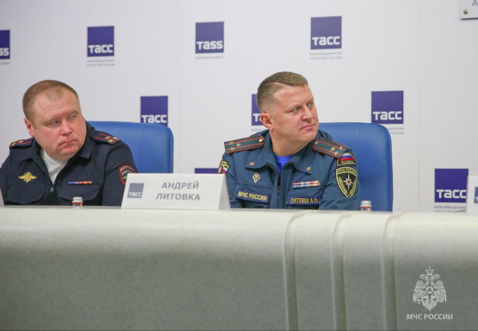 В пресс-центре ТАСС подвели итоги работы экстренных и правоохранительных служб в праздничные дни