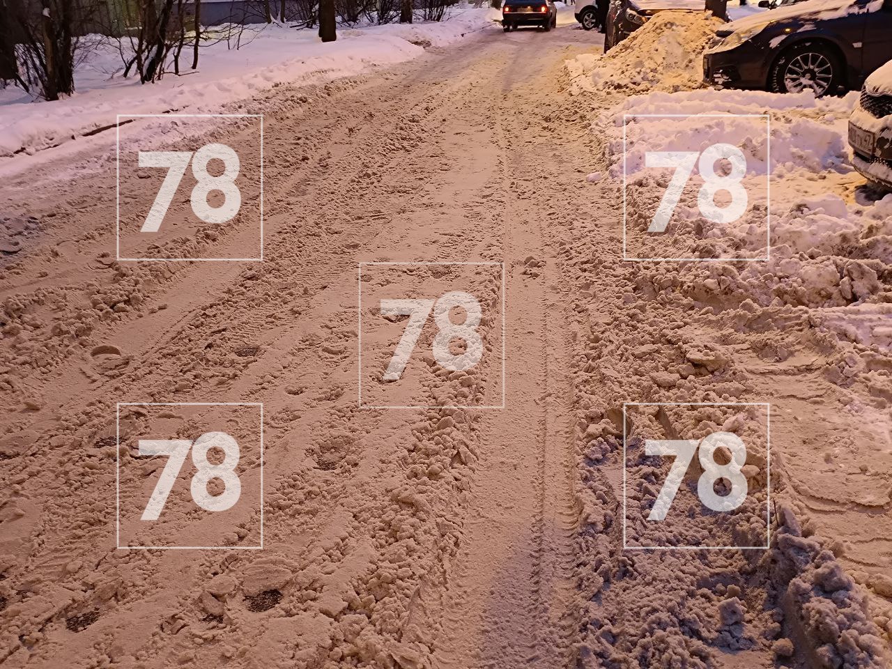 Петербуржцы продолжают массово жаловаться на неубранный снег на улицах города Петербуржцы продолжают массово жаловаться на неубранный снег на улицах города