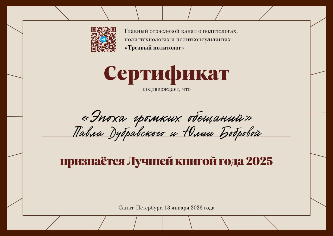 Лучшие политтехнологи России – 2025