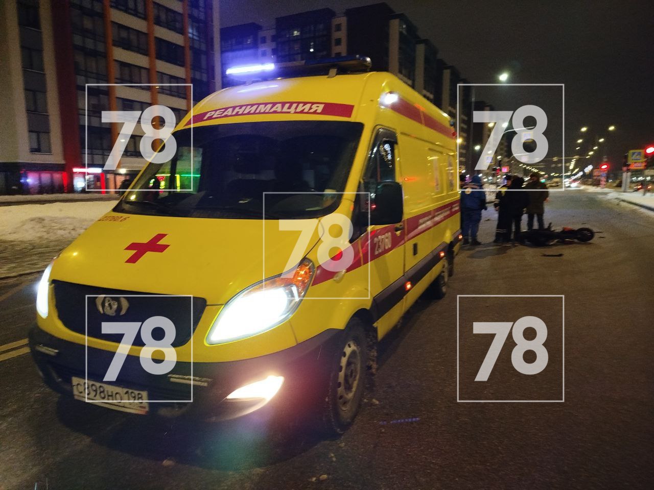 В ДТП на перекрестке Ветеранов и Генерала Кравченко серьезно пострадал курьер