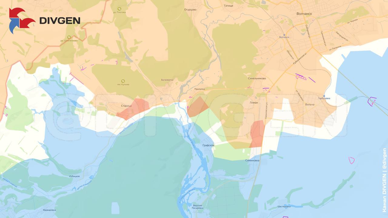 Изменения на карте за прошедшие сутки: