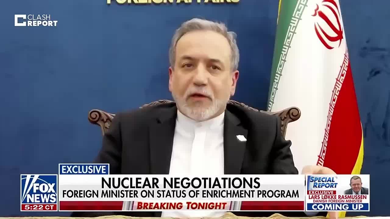 Аббас Джума: Иранский министр иностранных дел Арагчи в интервью Fox News: