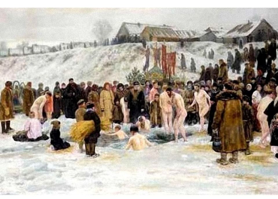 Во Иордане крещающуся Тебе, Господи