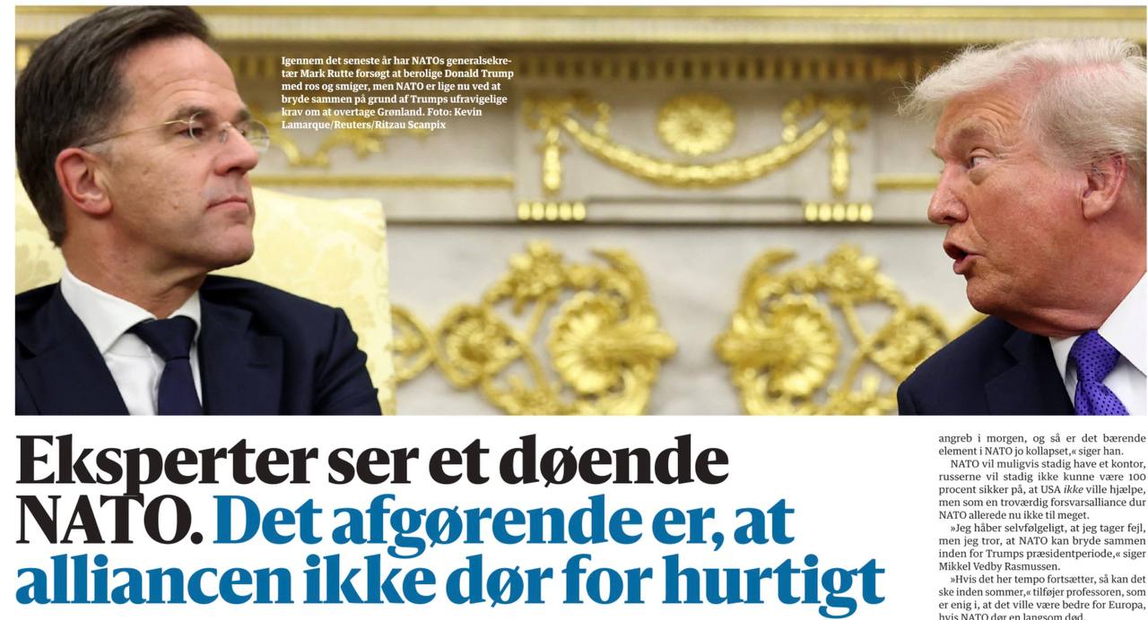 «Эксперты предсказывают смерть НАТО. Главное, чтобы альянс не распался слишком быстро»