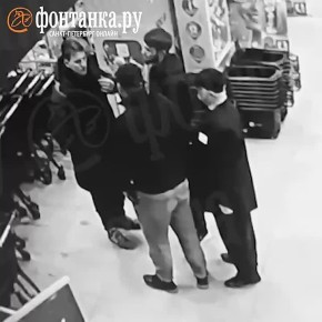 Начало конфликта в ТРК «Сити Молл», где погиб посетитель, попало на камеры видеонаблюдения