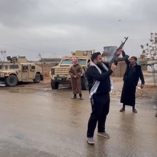 Подборка брошенной техники СДС, оставленной курдами в ходе отступления от наступающих войск Джулани