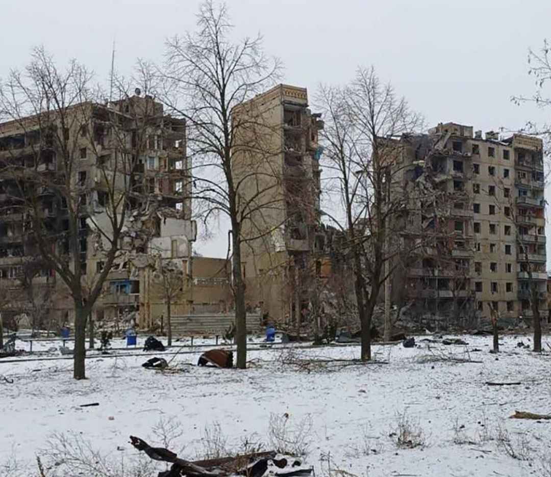 Оккупированная противником Константиновка