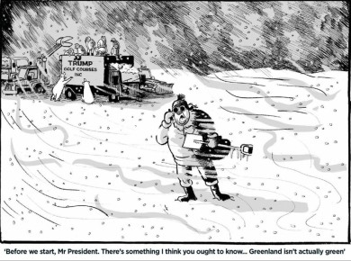 Владимир Корнилов: Британская Mail on Sunday продолжает веселиться по поводу притязаний Трампа на «кусочек льда»