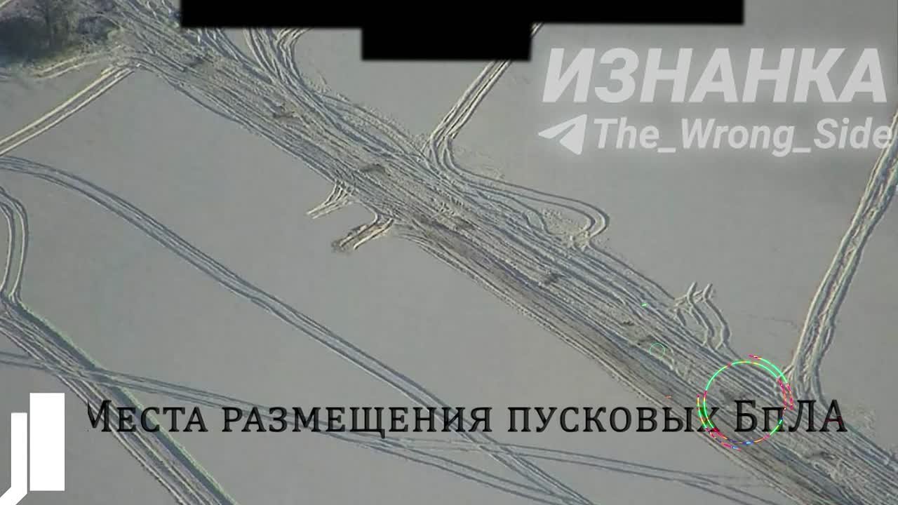 На кадрах нанесение ракетного удара ОТРК "Искандер" по ПУ запуска "дальних" БпЛА ВСУ в районе н.п. Фаевка Черниговской области