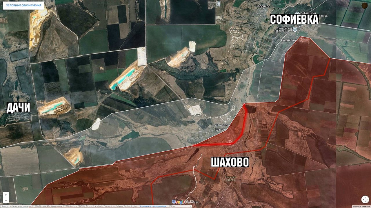 По ситуации на участках фронта ( данные от @Sever_Z)