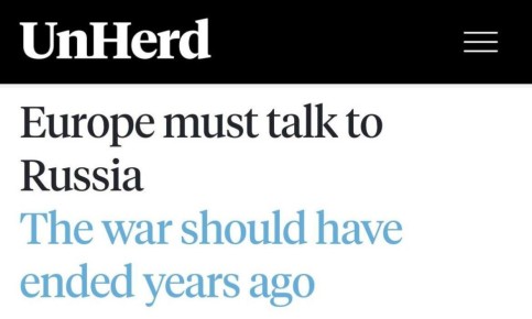 "Европа обязана говорить с Россией!