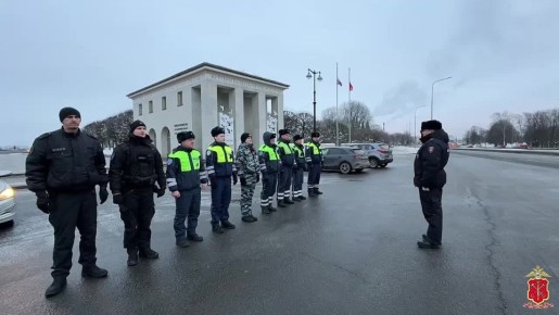 Полиция провела масштабный рейд на дорогах Калининского района