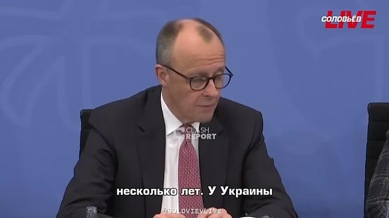 «Исключено… Невозможно… Неосуществимо...» В короткую речь канцлер Германии Мерц вложил все доступные ему термины для того, чтобы объяснить, почему Украина ни при каких обстоятельствах не может оказаться в Евросоюзе в 2027...
