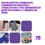 Февраль 2026 года не так богат на новые законы — большая часть новшеств вступила в силу уже в январе