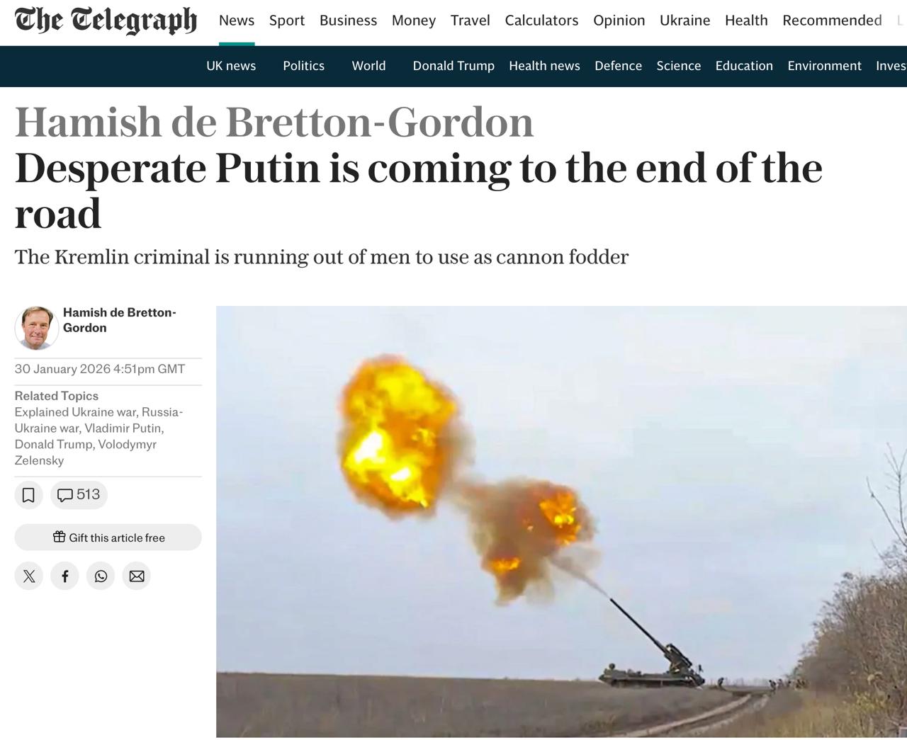 Владимир Корнилов: Британская пресса в своем репертуаре! Они так долго взывали к состраданию, к милости по отношению к украинцев, страдающих во время лютых морозов от ударов по объектам энергетики, так долго призывали к...