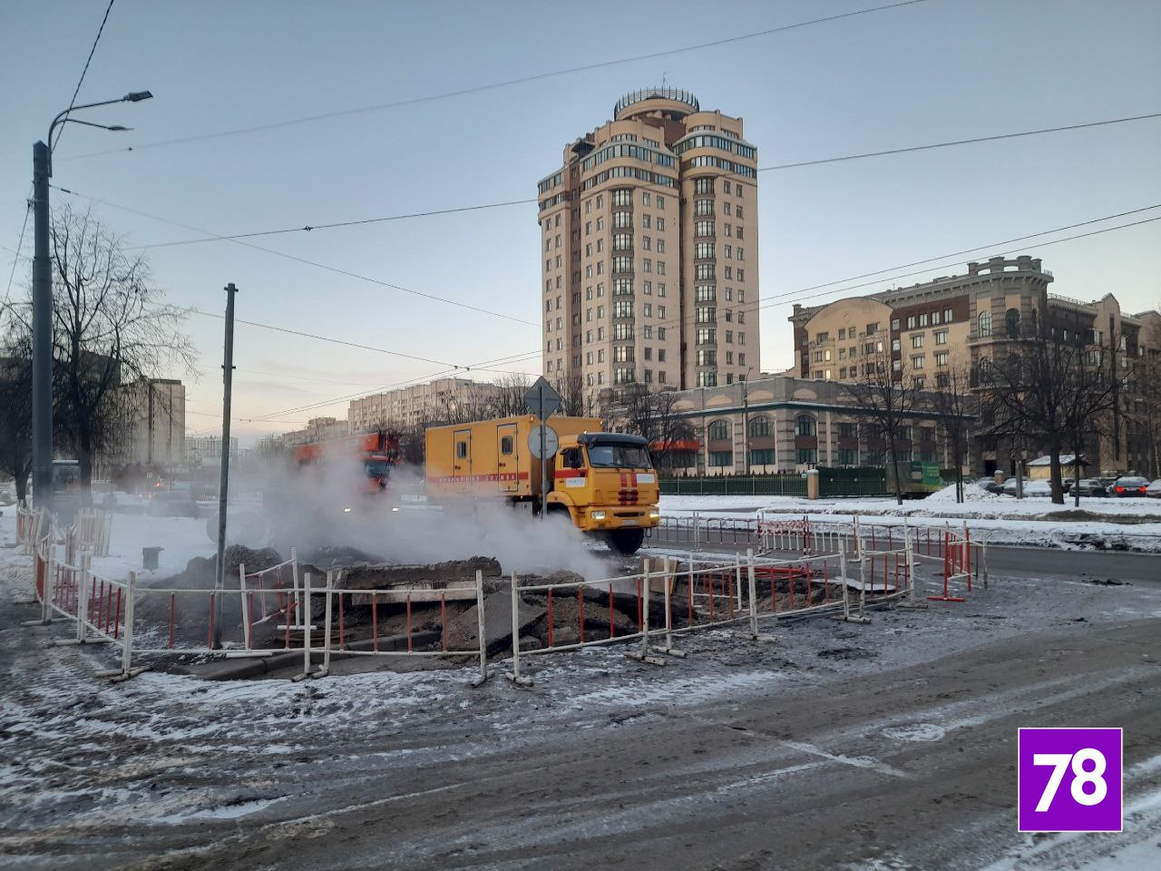 Ремонт трубопровода на улице Нахимова завершён раньше срока, отчитались в «Теплосети»