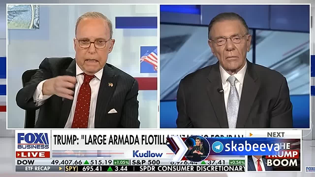 Ведущий Fox News Ларри Кудлоу расстроен, что США не начинают войну против Ирана