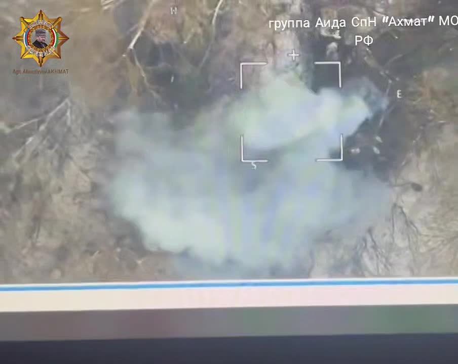 Уничтожение колесной 155-мм САУ "Богдана" ВСУ в Сумской области