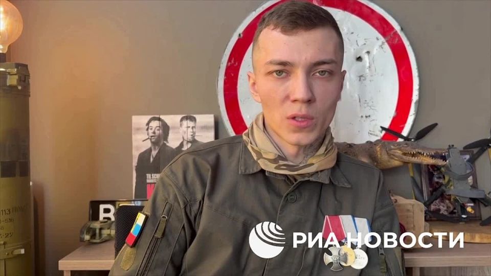 Иностранных диверсантов уничтожили российские военные в зоне СВО, рассказал пилот-испытатель ударных БПЛА "Овод" с позывным "Святой"