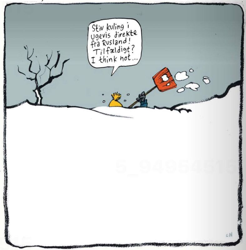 Владимир Корнилов: В Дании выпал сильный снег, чего там давно уже не видели