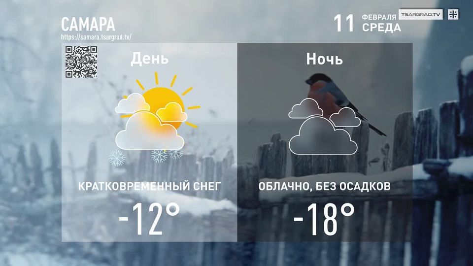 Ещё и холоден и сыр. Февральский воздух, но над садом